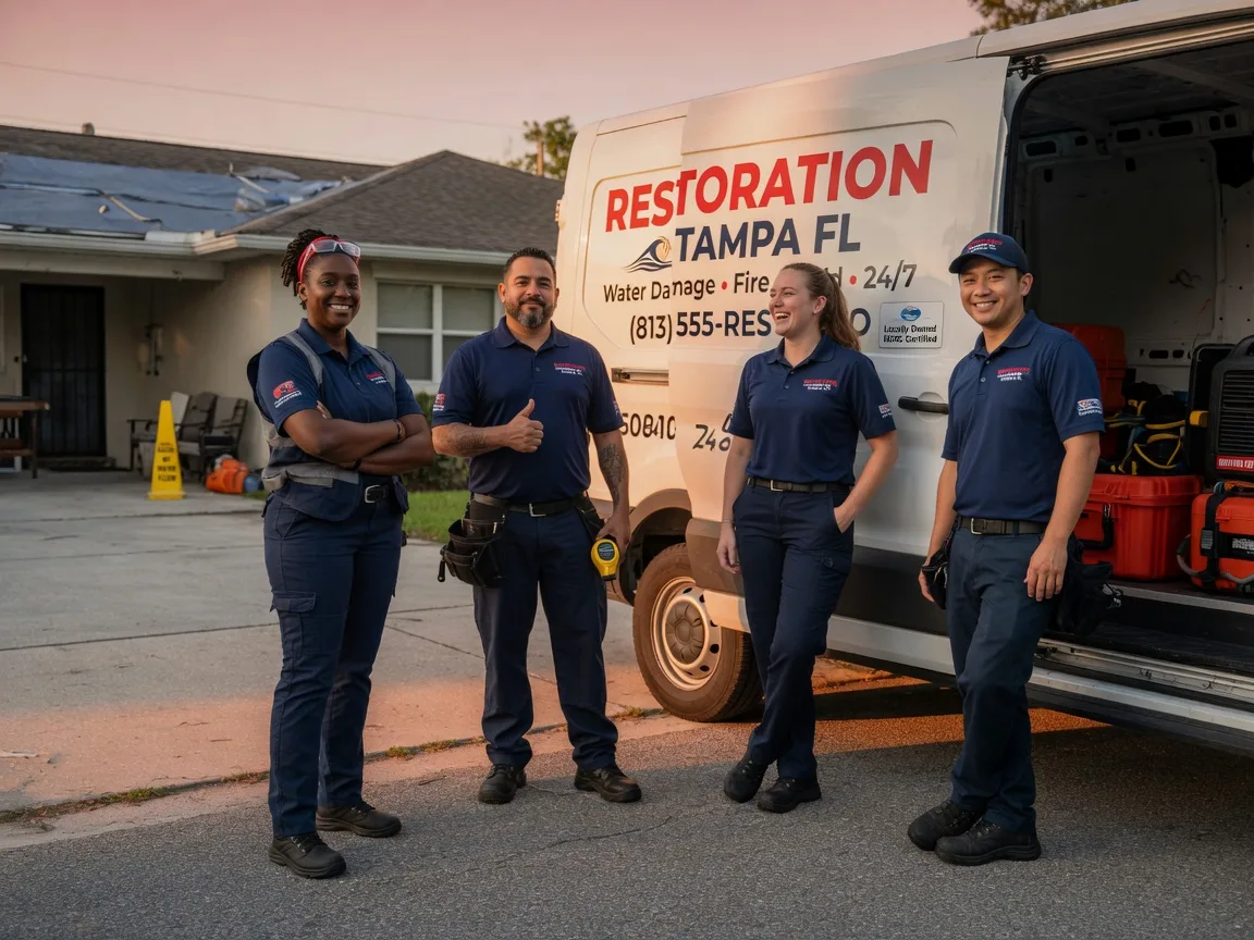 Water Damage Restoration company in Triangle, VA